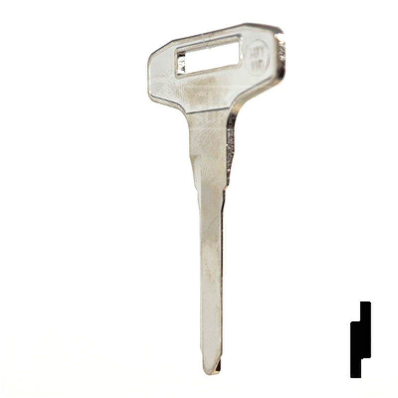 Uncut Key Blank | Mitsubishi  | FU2 Automotive Key Ilco