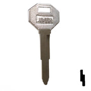 Uncut Key Blank | Mitsubishi | X121, DC3 Automotive Key JMA USA
