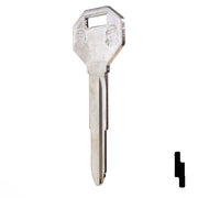 Uncut Key Blank | Mitsubishi | X121, DC3 Automotive Key JMA USA