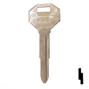Uncut Key Blank | Mitsubishi | X121, DC3 Automotive Key JMA USA
