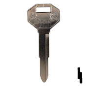 Uncut Key Blank | Mitsubishi | X121, DC3 Automotive Key JMA USA