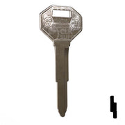 Uncut Key Blank | Mitsubishi | X121, DC3 Automotive Key JMA USA
