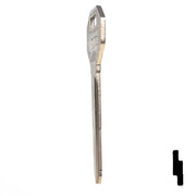 Uncut Key Blank | Mitsubishi | X121, DC3 Automotive Key JMA USA