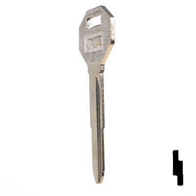 Uncut Key Blank | Mitsubishi | X121, DC3 Automotive Key JMA USA