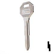 Uncut Key Blank | Mitsubishi | X121, DC3 Automotive Key JMA USA