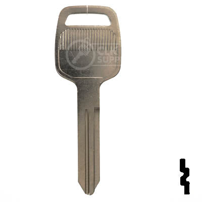 Uncut Key Blank | Nissan | DA35, X238 Automotive Key Ilco