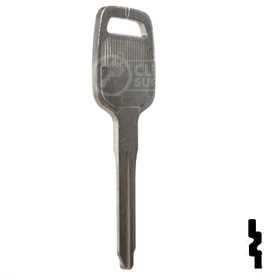 Uncut Key Blank | Nissan | DA35, X238 Automotive Key Ilco
