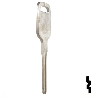 Uncut Key Blank | Nissan | DA35, X238 Automotive Key Ilco