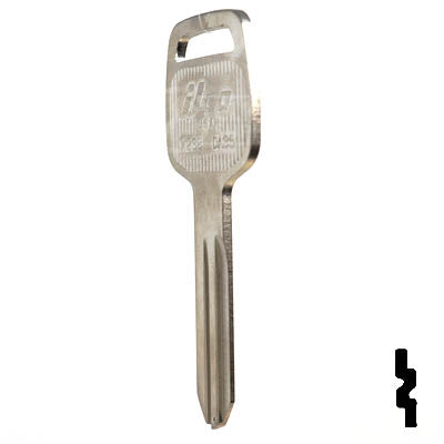 Uncut Key Blank | Nissan | DA35, X238 Automotive Key Ilco