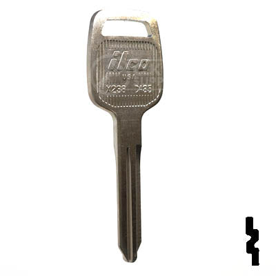 Uncut Key Blank | Nissan | DA35, X238 Automotive Key Ilco