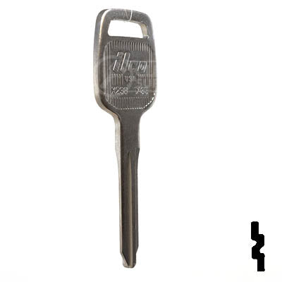 Uncut Key Blank | Nissan | DA35, X238 Automotive Key Ilco