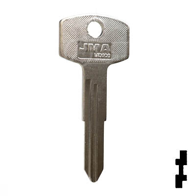 Uncut Key Blank | Nissan | X114 ( DA24 ) Automotive Key JMA USA