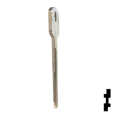 Uncut Key Blank | Nissan | X114 ( DA24 ) Automotive Key JMA USA