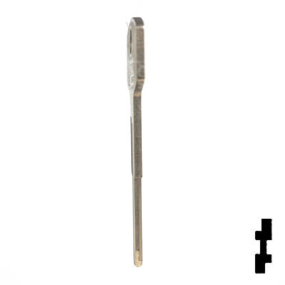 Uncut Key Blank | Nissan | X114 ( DA24 ) Automotive Key JMA USA
