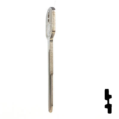 Uncut Key Blank | Nissan | X115 ( DA23 ) Automotive Key JMA USA