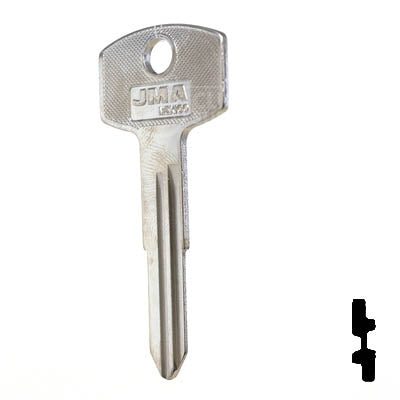 Uncut Key Blank | Nissan | X115 ( DA23 ) Automotive Key JMA USA