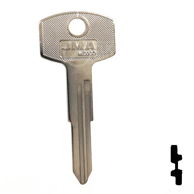 Uncut Key Blank | Nissan | X115 ( DA23 ) Automotive Key JMA USA