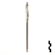 Uncut Key Blank | Nissan | X123 ( DA25 ) Automotive Key JMA USA