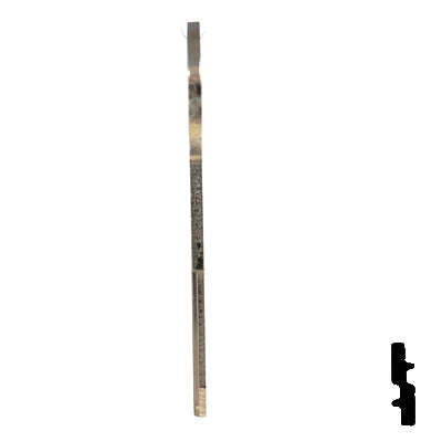Uncut Key Blank | Nissan | X124 ( DA28 ) Automotive Key JMA USA