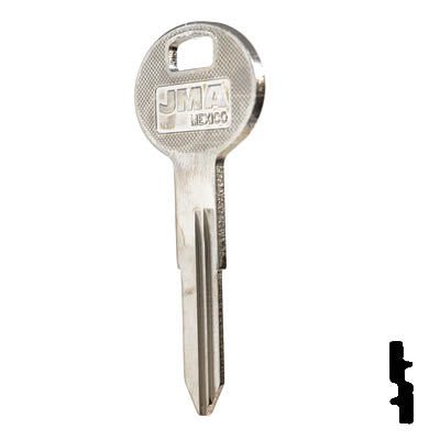 Uncut Key Blank | Nissan | X124 ( DA28 ) Automotive Key JMA USA