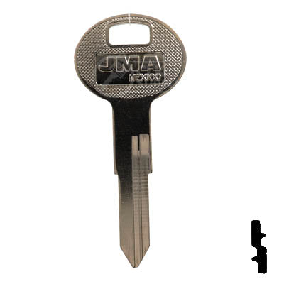 Uncut Key Blank | Nissan | X124 ( DA28 ) Automotive Key JMA USA