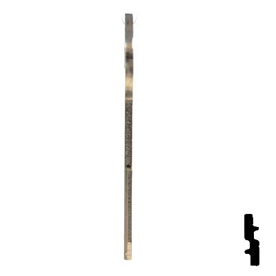 Uncut Key Blank | Nissan | X124 ( DA28 ) Automotive Key JMA USA