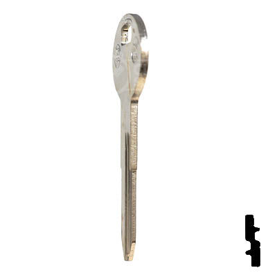 Uncut Key Blank | Nissan | X124 ( DA28 ) Automotive Key JMA USA