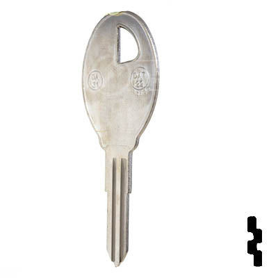 Uncut Key Blank | Nissan | X210 ( DA31 ) Automotive Key JMA USA