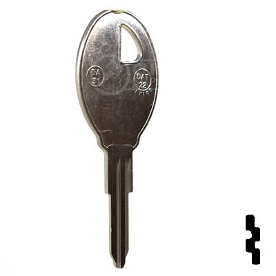 Uncut Key Blank | Nissan | X210 ( DA31 ) Automotive Key JMA USA
