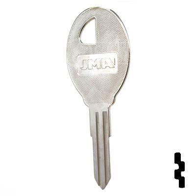 Uncut Key Blank | Nissan | X210 ( DA31 ) Automotive Key JMA USA