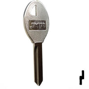 Uncut Key Blank | Nissan | X227 ( DA32 ) Automotive Key JMA USA