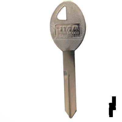 Uncut Key Blank | Nissan | X242 ( DA37 ) Automotive Key JMA USA