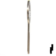 Uncut Key Blank | Nissan | X242 ( DA37 ) Automotive Key JMA USA