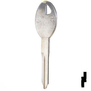 Uncut Key Blank | Nissan | X242 ( DA37 ) Automotive Key JMA USA