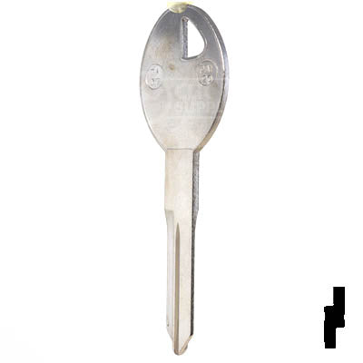Uncut Key Blank | Nissan | X242 ( DA37 ) Automotive Key JMA USA