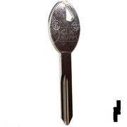Uncut Key Blank | Nissan | X242 ( DA37 ) Automotive Key JMA USA