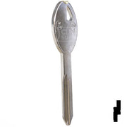 Uncut Key Blank | Nissan | X242 ( DA37 ) Automotive Key JMA USA