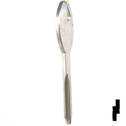 Uncut Key Blank | Nissan | X242 ( DA37 ) Automotive Key JMA USA