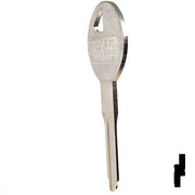 Uncut Key Blank | Nissan | X242 ( DA37 ) Automotive Key JMA USA