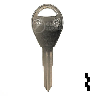 Uncut Key Blank | Nissan | X243 ( DA38 ) Automotive Key JMA USA