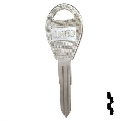 Uncut Key Blank | Nissan | X243 ( DA38 ) Automotive Key JMA USA