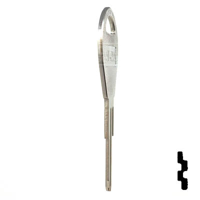 Uncut Key Blank | Nissan | X243 ( DA38 ) Automotive Key JMA USA