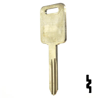 Uncut Key Blank | Nissan | X268 ( DA39 ) Automotive Key Ilco
