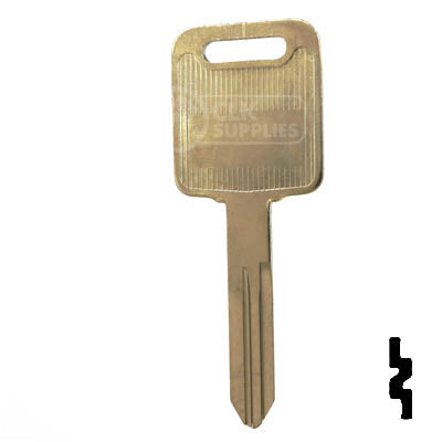 Uncut Key Blank | Nissan | X268 ( DA39 ) Automotive Key Ilco