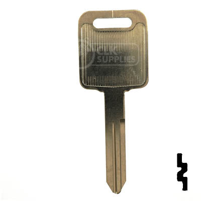 Uncut Key Blank | Nissan | X268 ( DA39 ) Automotive Key Ilco