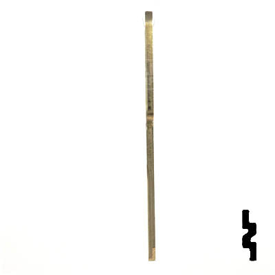 Uncut Key Blank | Nissan | X268 ( DA39 ) Automotive Key Ilco