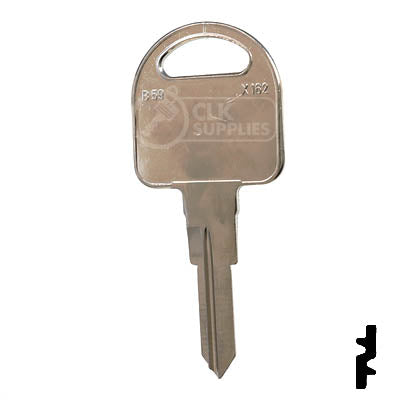 X162 ( B59 ) GM Allante Key Automotive Key JMA USA