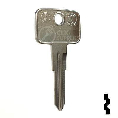 X168 ( B61 ) GM Key Automotive Key JMA USA