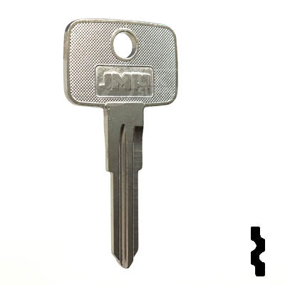 X168 ( B61 ) GM Key Automotive Key JMA USA