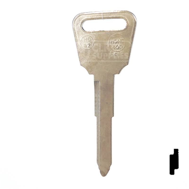 X183 ( HD92 ) Honda, Acura Key Automotive Key JMA USA